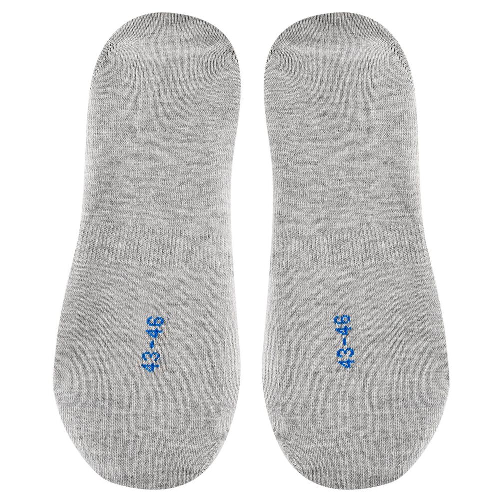 CALZINI 2PACK INVISIBLE 39-42, Grigio