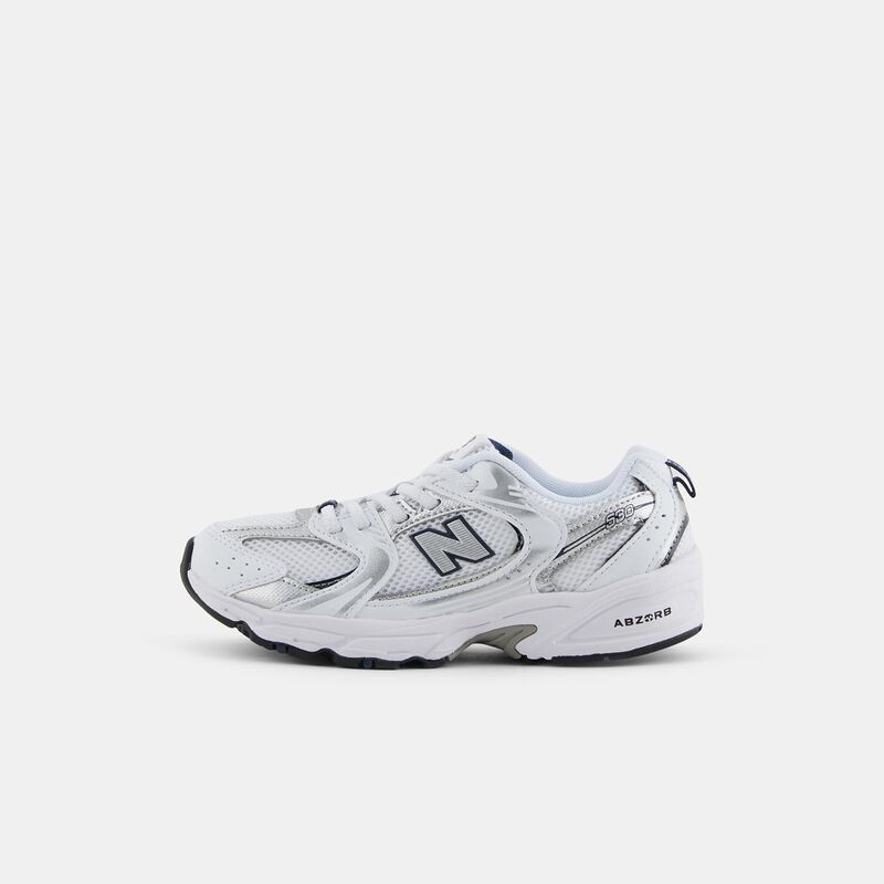 New Balance 530, bianco/argento/blu