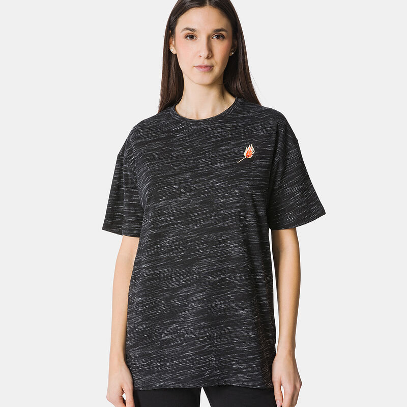 T-shirt Speedy Tee AW LAB, nero/rosso/bianco