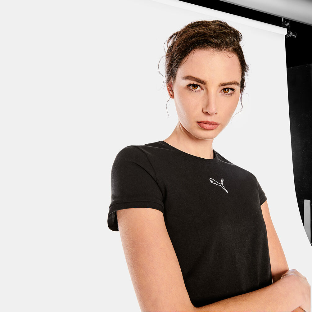 T-SHIRT PUMA, nero
