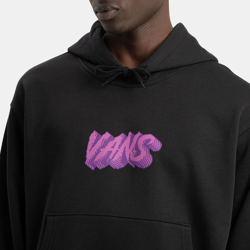 Felpa Vans Stone Swirl, nero/viola