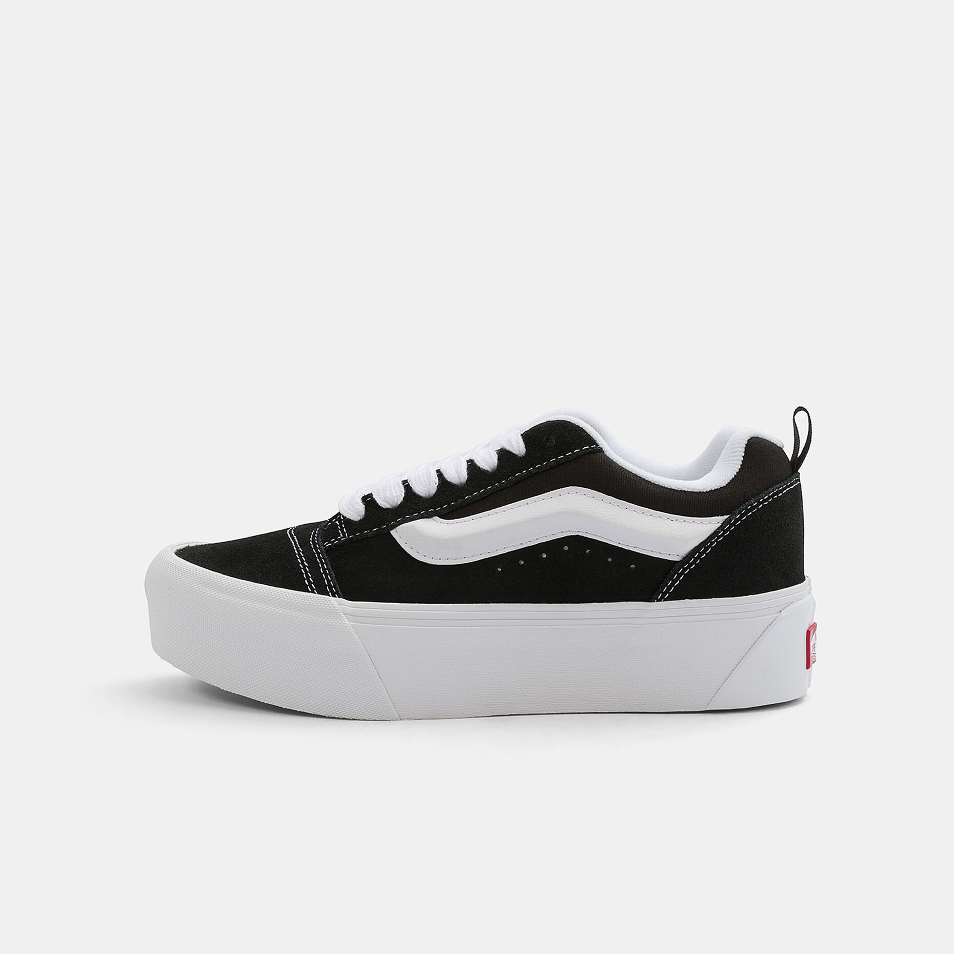 Vans Knu Skool Stack, Nero/bianco