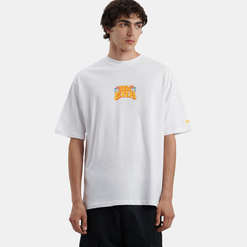 T-Shirt New Era Los Angeles City Graphic Tee, bianco