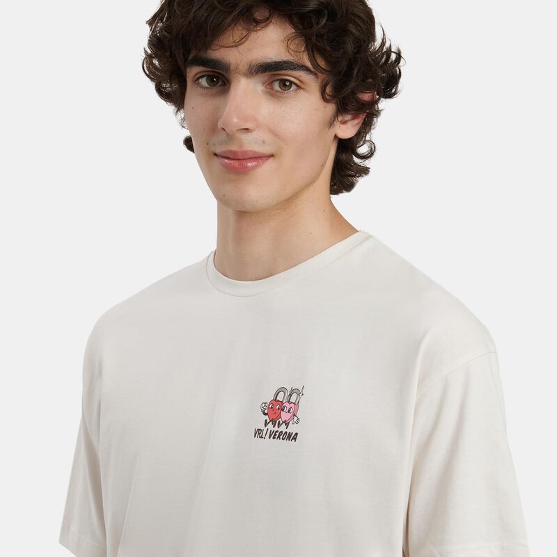 T-shirt VRL City Tee Verona, bianco