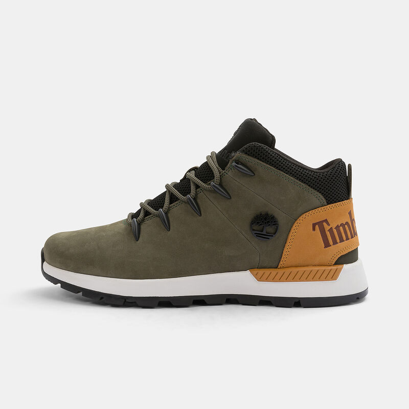 Timberland Sprint Trekker Mid, verde/nero/marrone