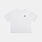 T-shirt Jordan Brooklyn Essentials Crop ragazzi, bianco/nero
