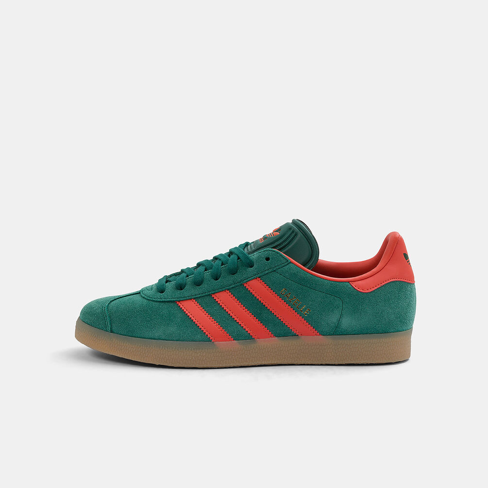 adidas Gazelle, verde/arancione/marrone