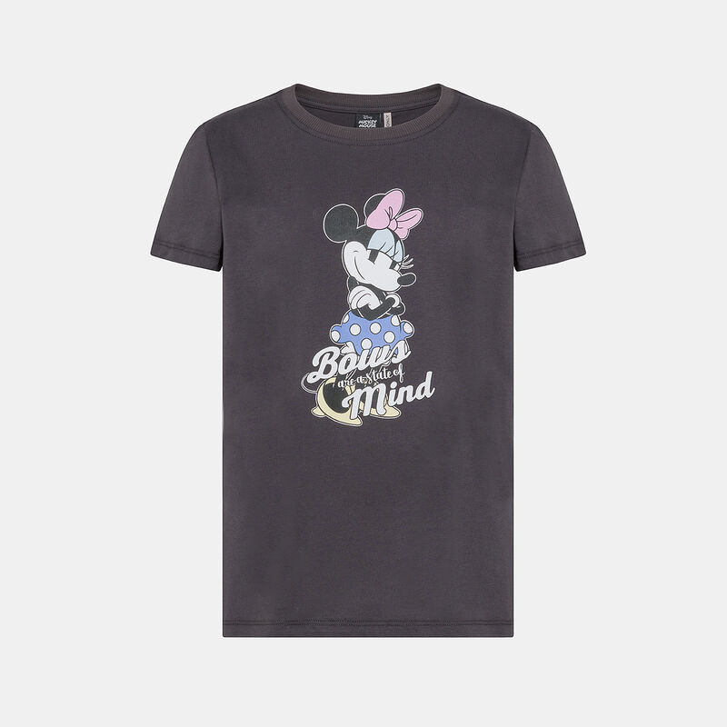 T-shirt Only Minnie Mouse ragazzi, nero/multicolor
