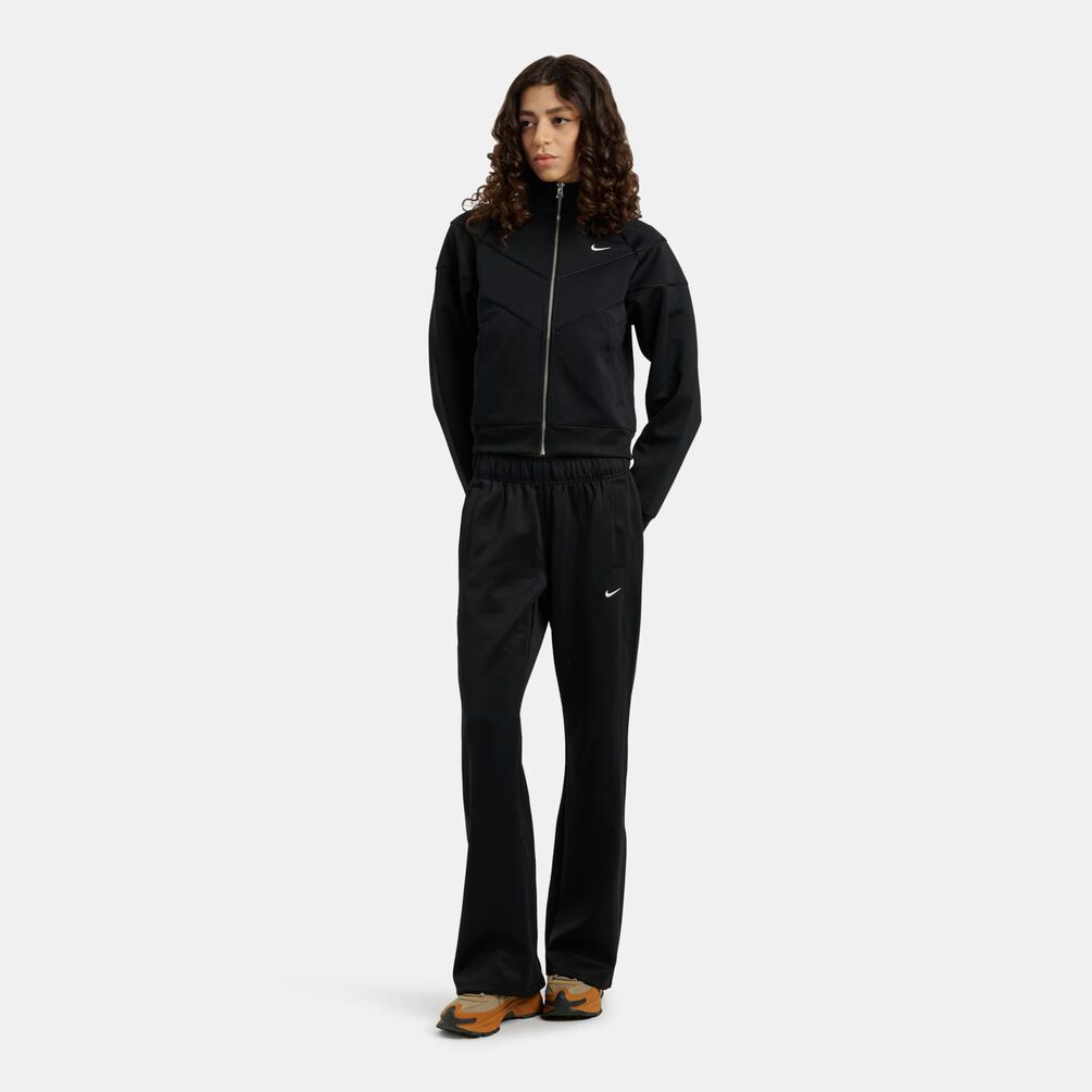 Pantaloni Nike Sportswear Windrunner, nero/bianco
