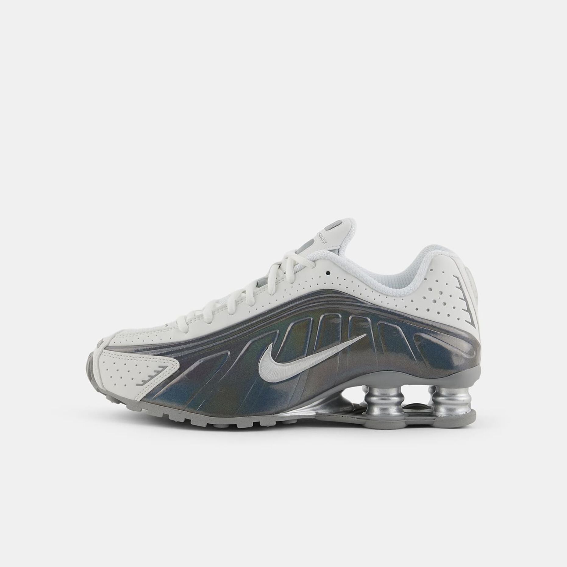 Nike Shox R4, argento/bianco