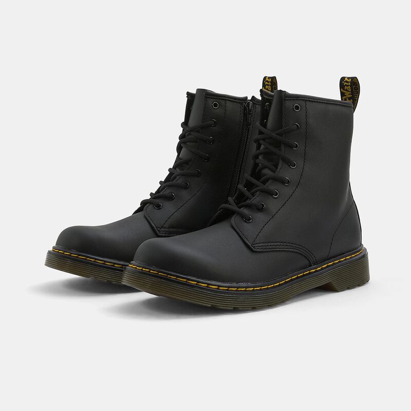 Dr. Martens 1460 Junior Softy T, NERO-GIALLO