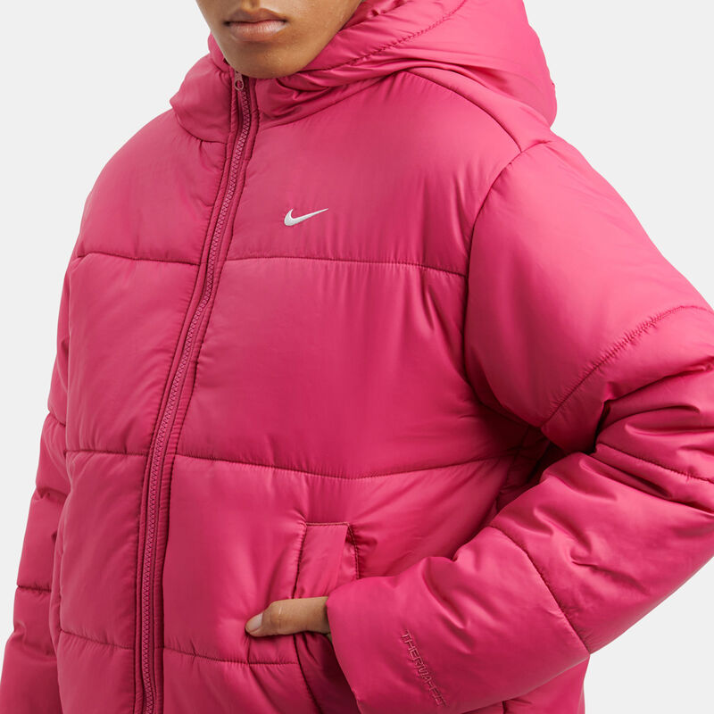 Giacca Nike Sportswear Classic Puffer, rosa/bianco