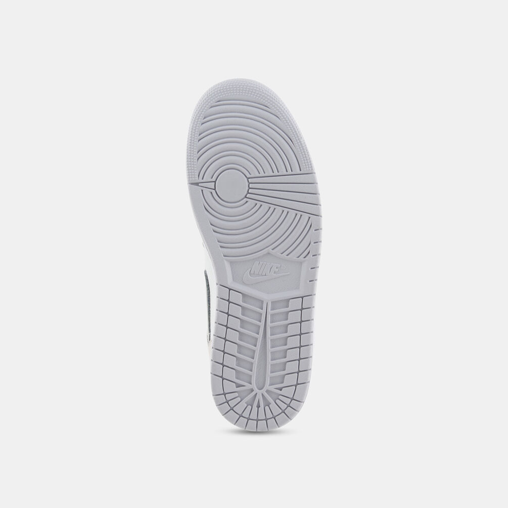 Air Jordan 1 Mid SE White Phantom Sail Light Smoke Grey, grigio/bianco