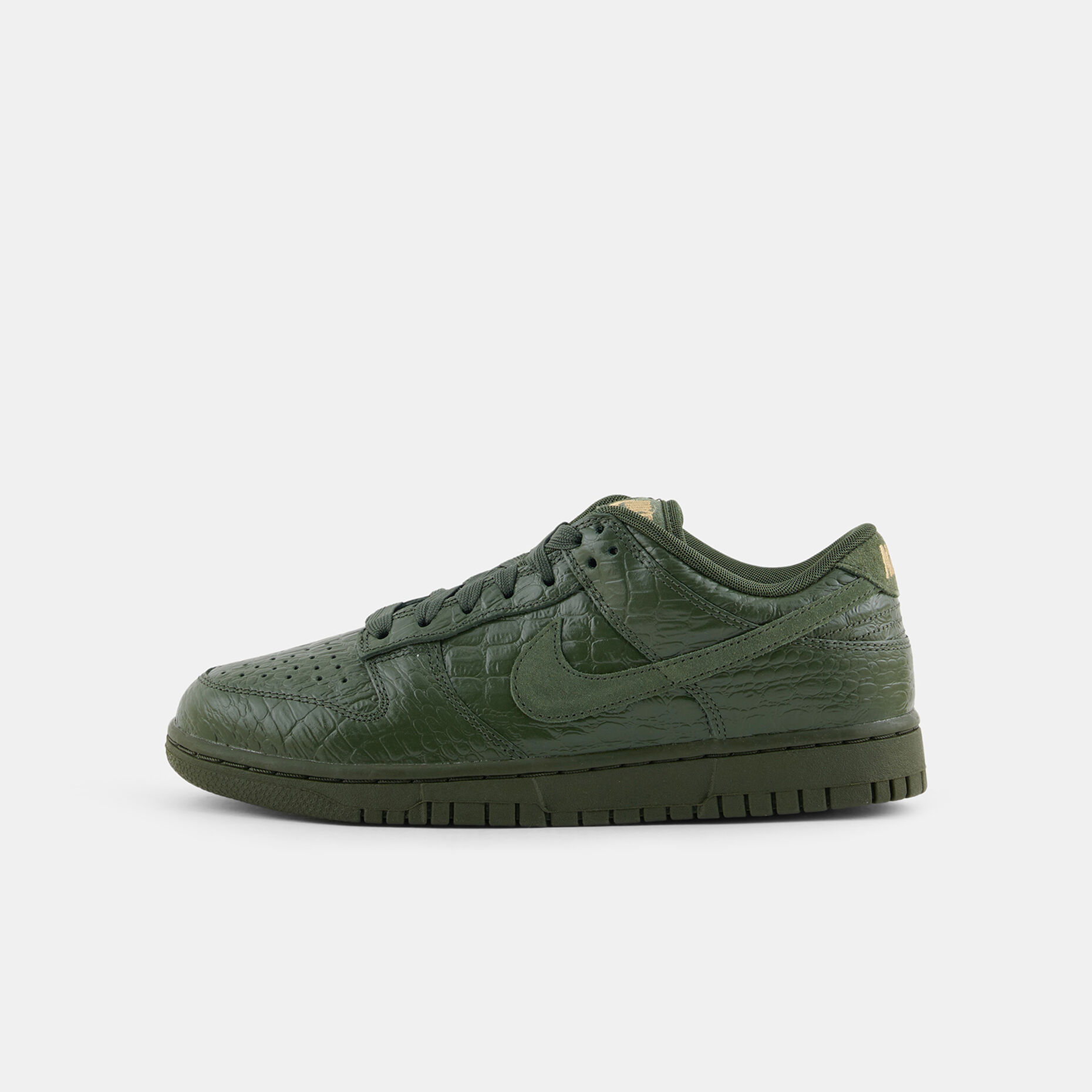 Nike Dunk Low Crocodile (W), verde