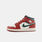 Air Jordan 1 Mid Redstone Midnight Green (GS), rosso/verde/beige