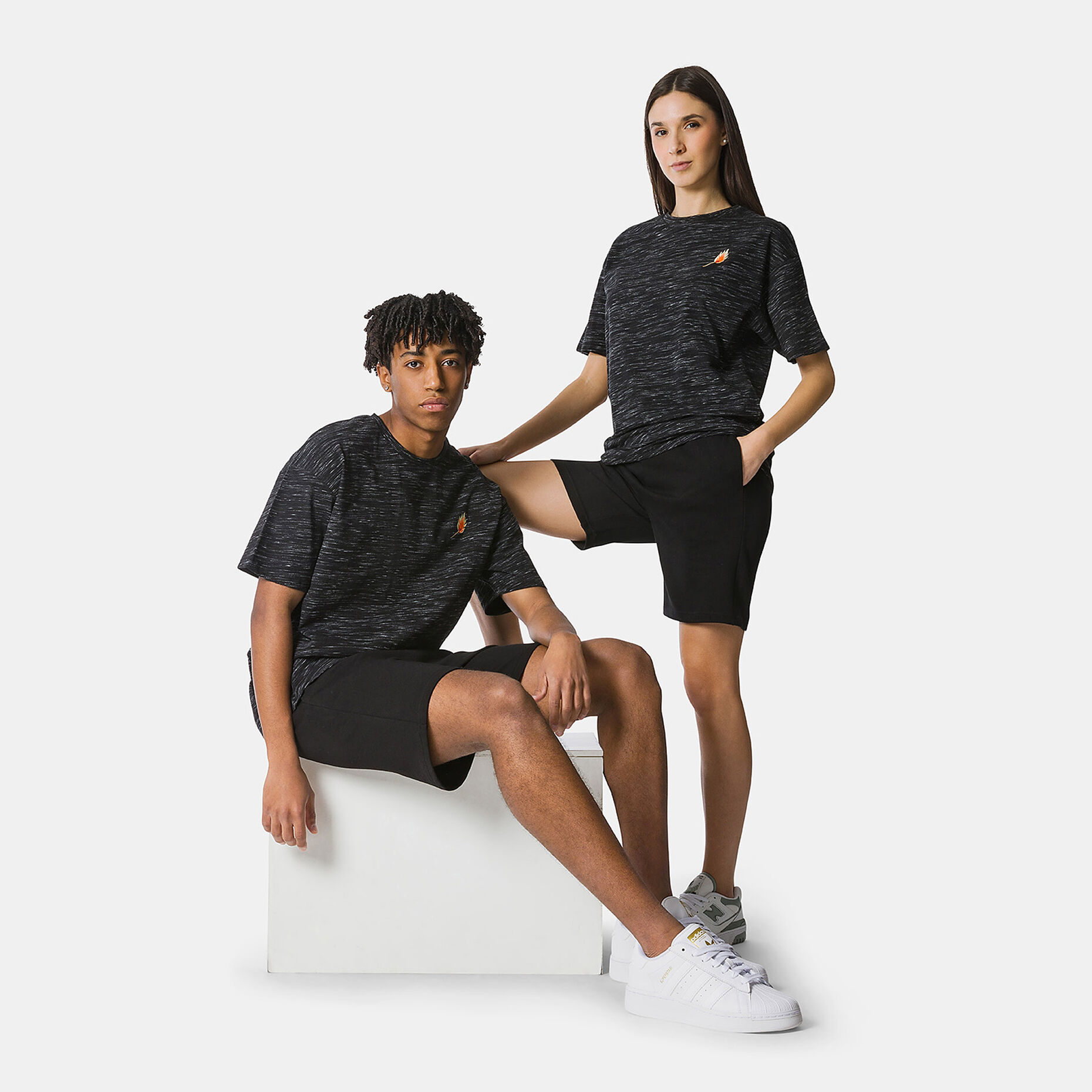 Shorts AW LAB Basic, nero