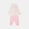 Completo Nike Sportswear Club Fleece Graphic neonati, rosa/bianco