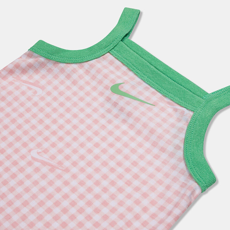 Completo Nike Pic-Nike Boxy Neonati, rosa/verde
