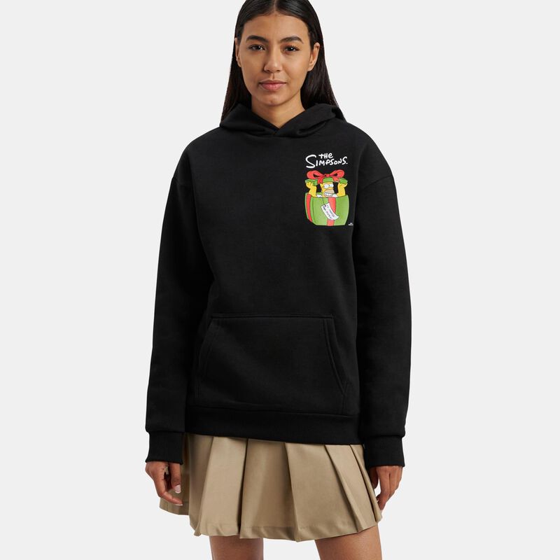 Felpa Speedy Fleece The Simpson Xmas, nero/multicolor