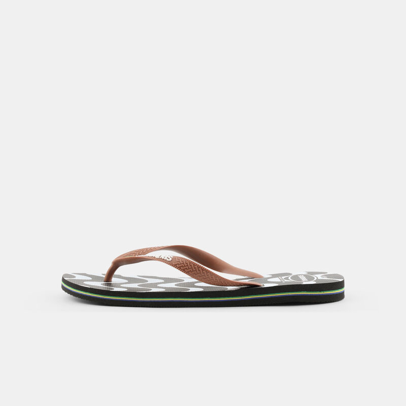 Havaianas Top Copacabana, nero/bianco/marrone