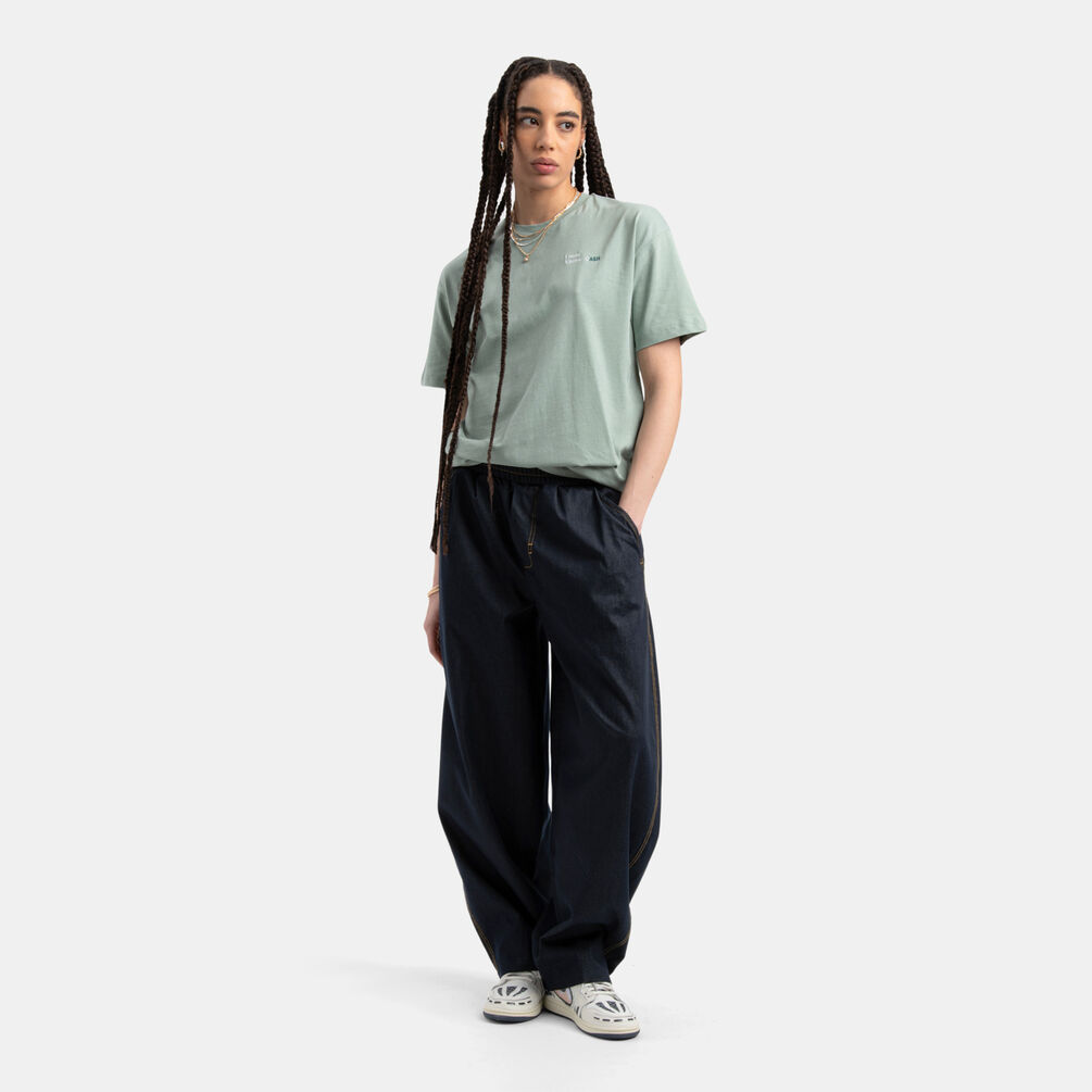 T-shirt Speedy Tee AW LAB, verde/bianco
