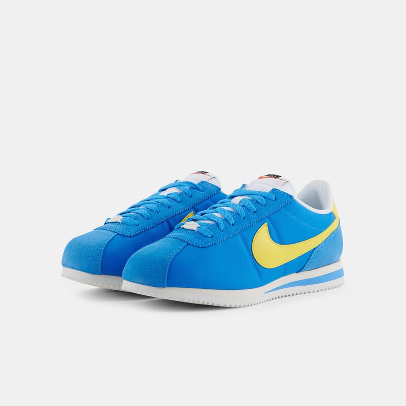 Nike Cortez Textile, azzurro/giallo/bianco