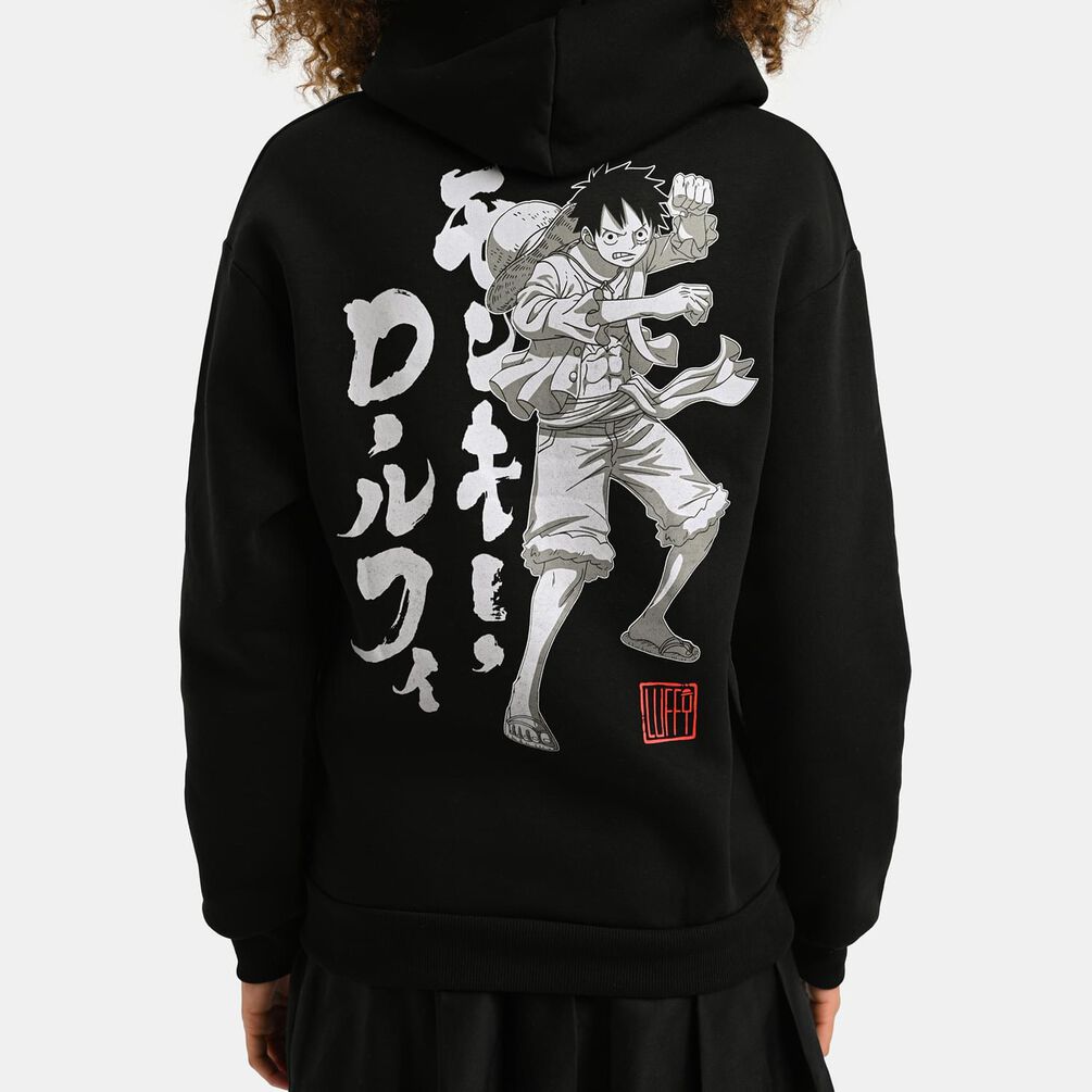 Felpa Speedy Fleece One Piece, nero/bianco