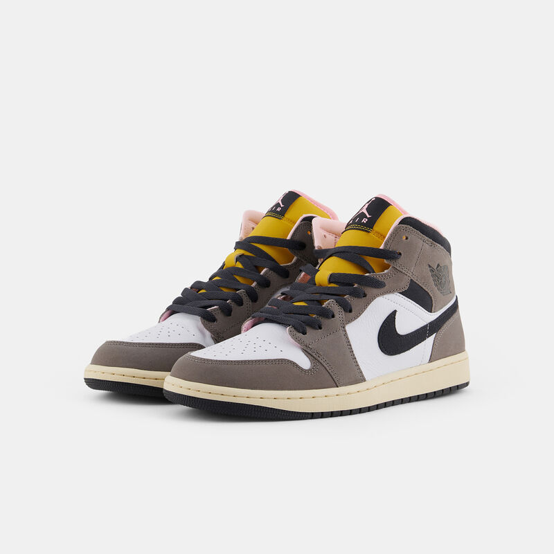 Air Jordan 1 Mid SE Cave Stone, marrone/bianco/nero