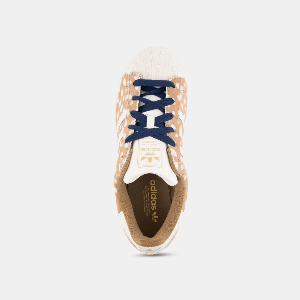 adidas Superstar II, animalier/bianco