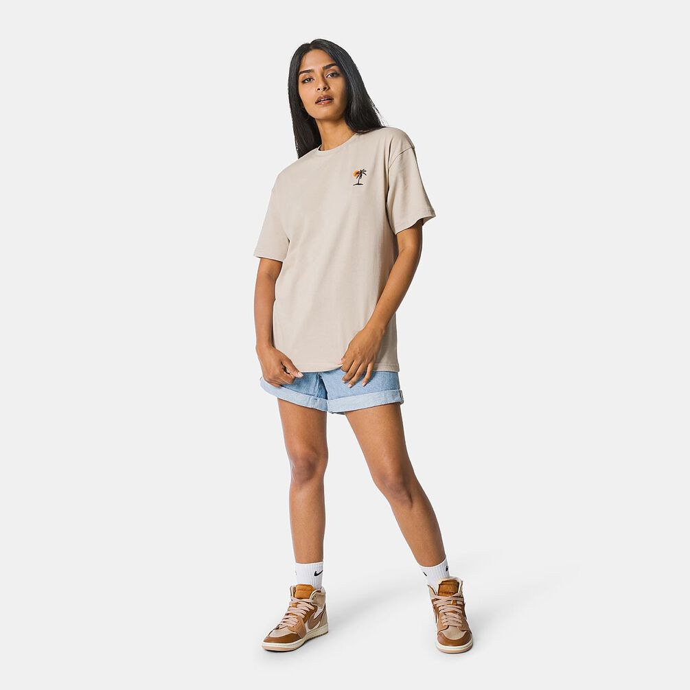 T-SHIRT AW LAB, BEIGE