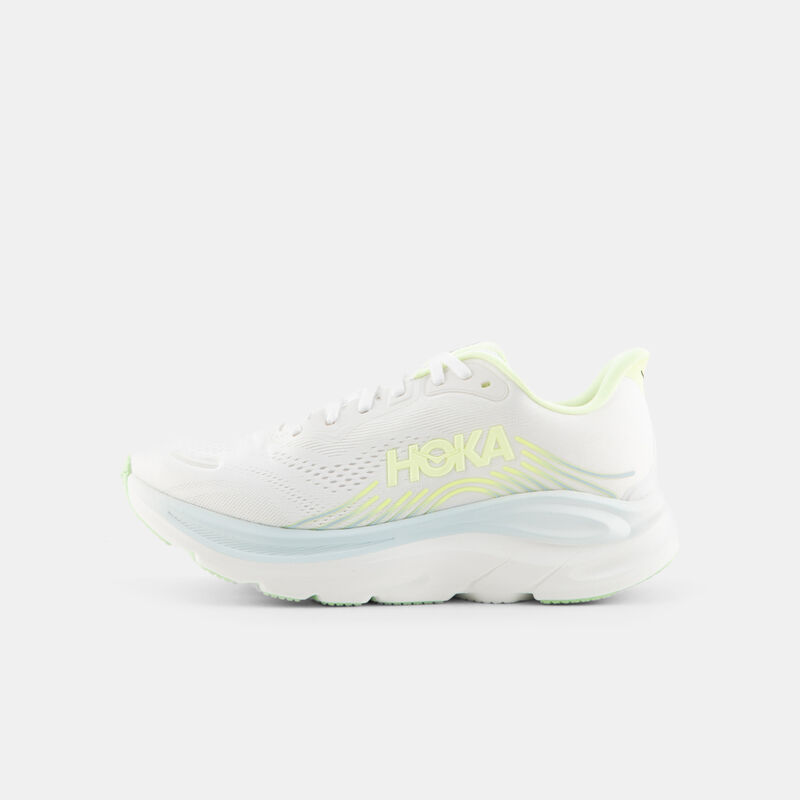 Hoka Clifton 11, bianco/verde/azzurro
