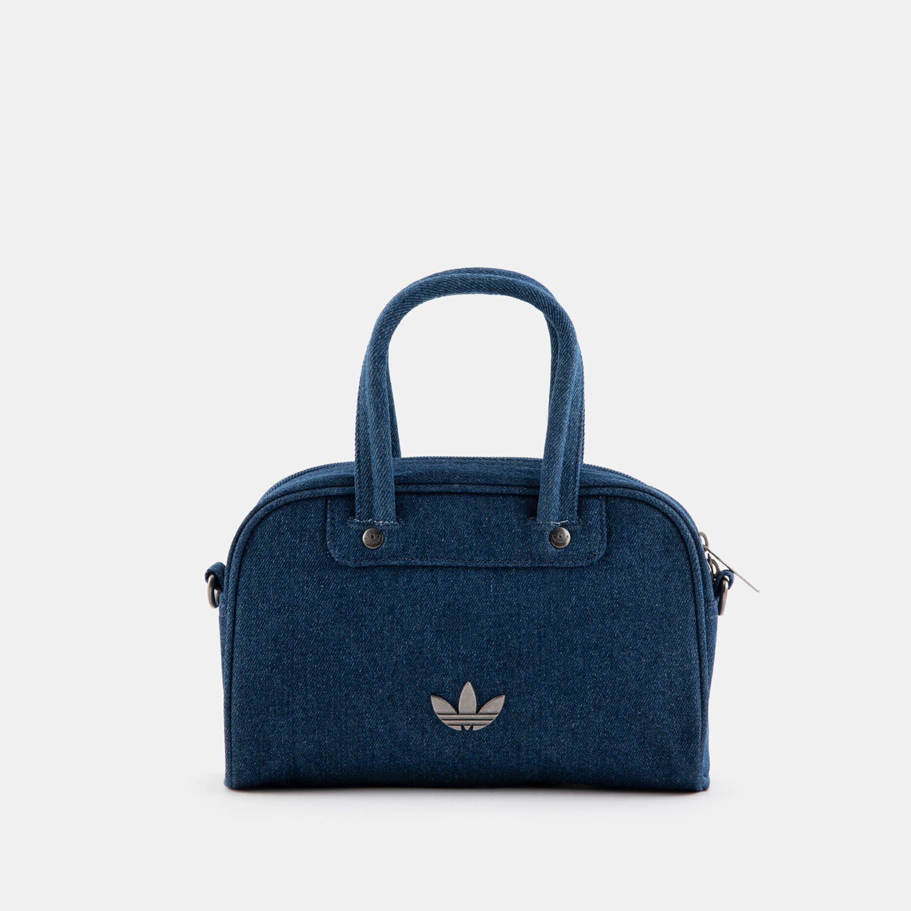 Borsa adidas adicolor Mini Bowling Denim, blu