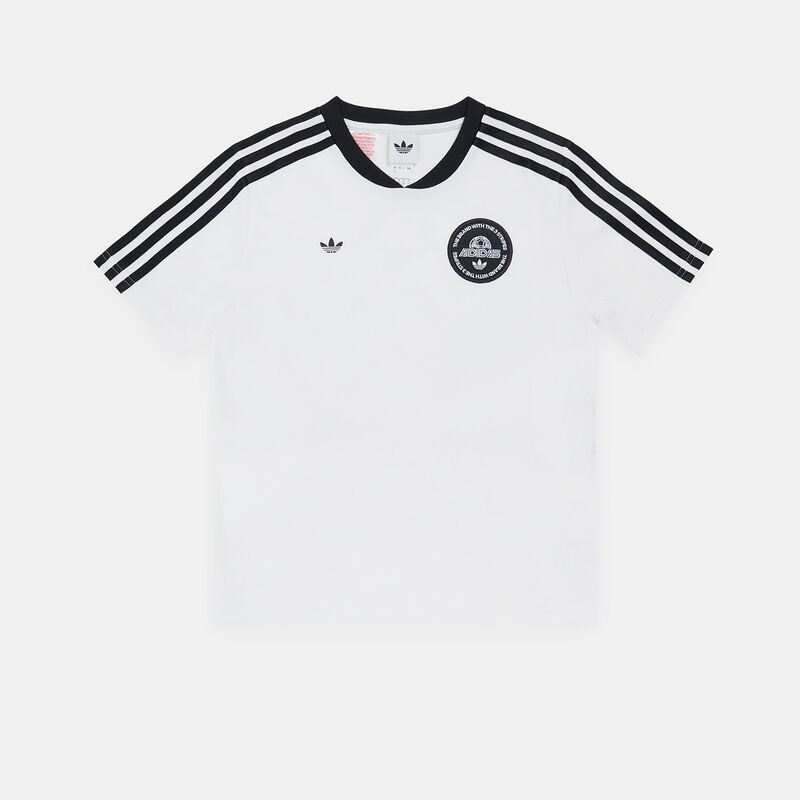T-shirt adidas Football Tee ragazzi, bianco/nero