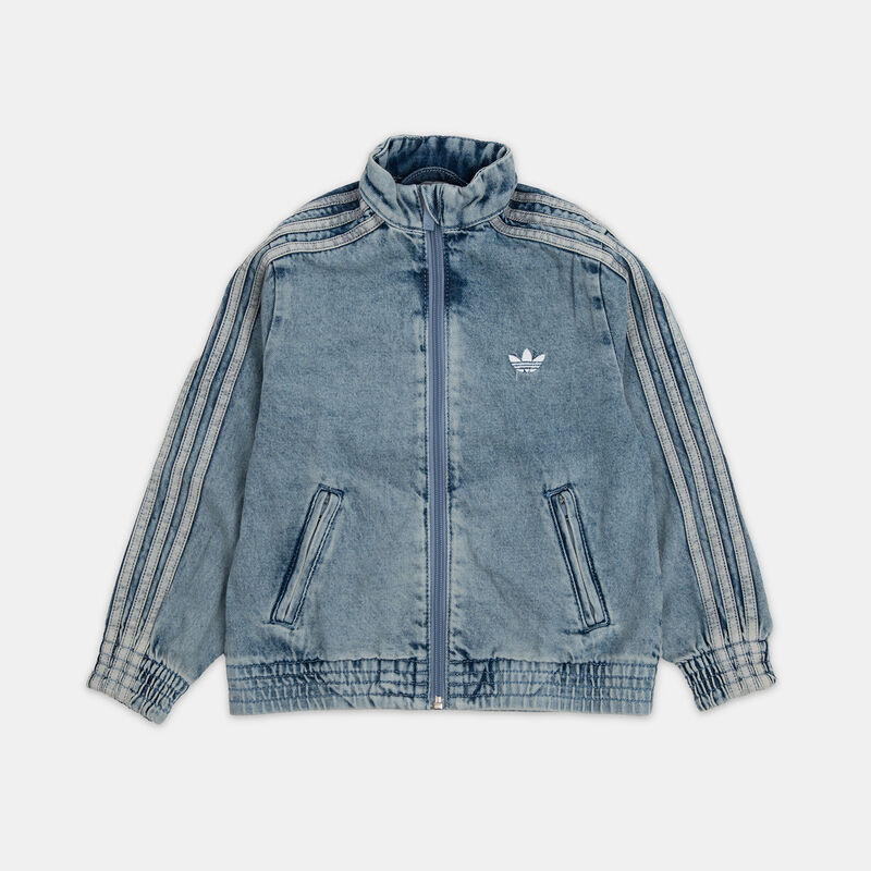 Giacca adidas Firebird Loose Denim bambini, azzurro