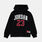 Felpa Jordan MJ 23 ragazzi, nero/rosso/bianco