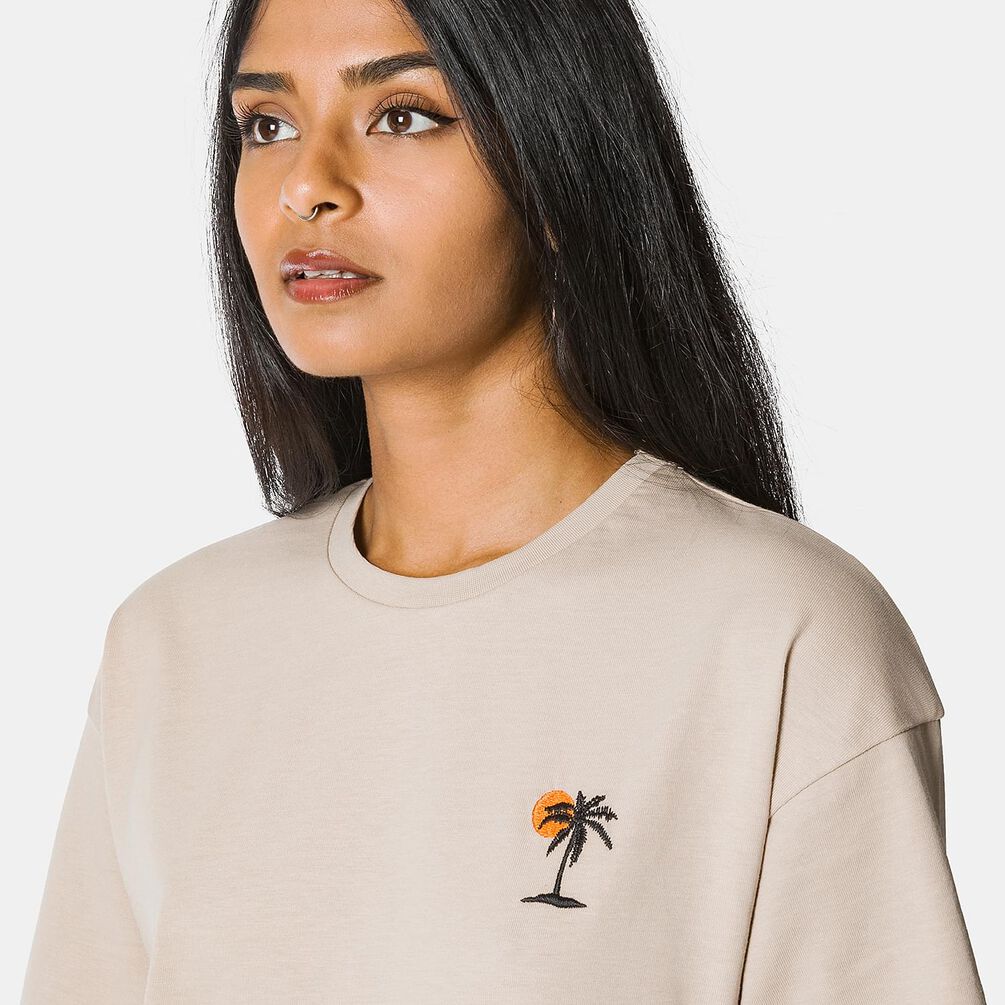 T-SHIRT AW LAB, BEIGE