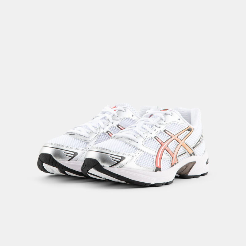 Asics Gel-1130, bianco/argento/arancione