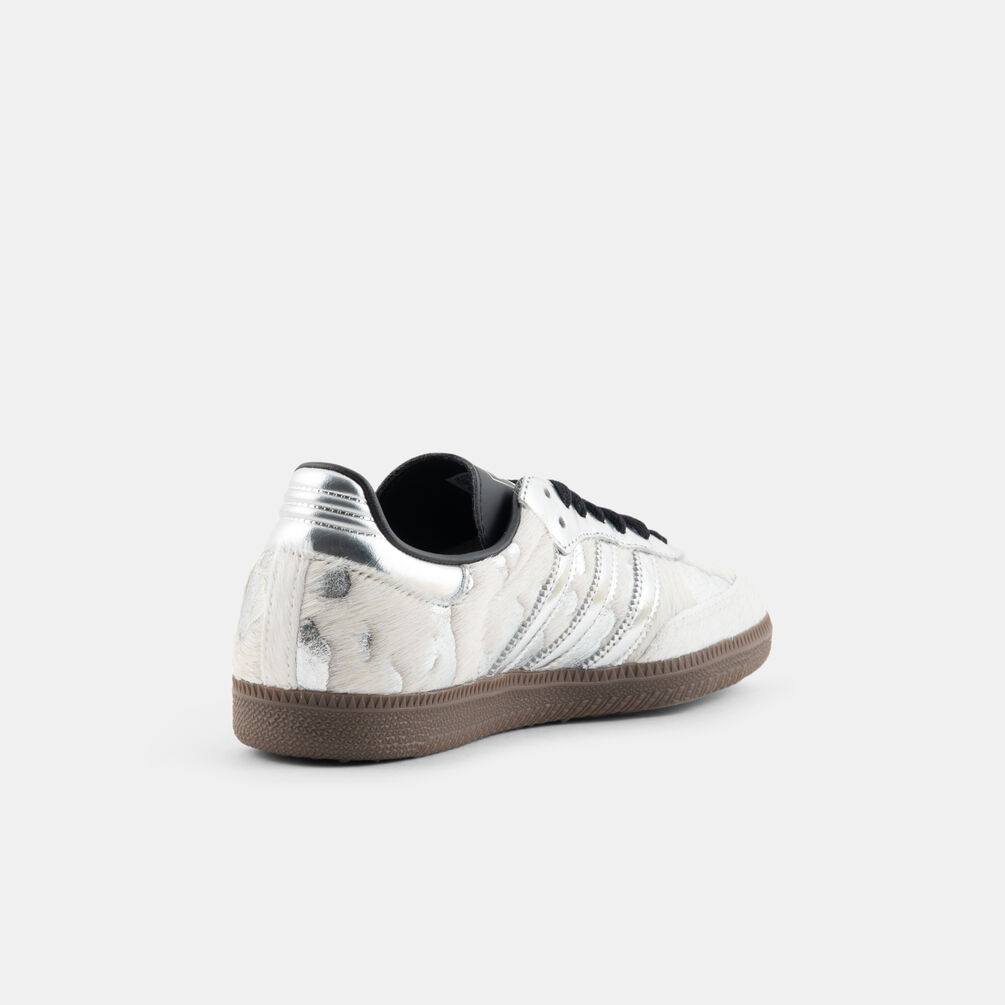 adidas Samba OG, argento/animalier/nero
