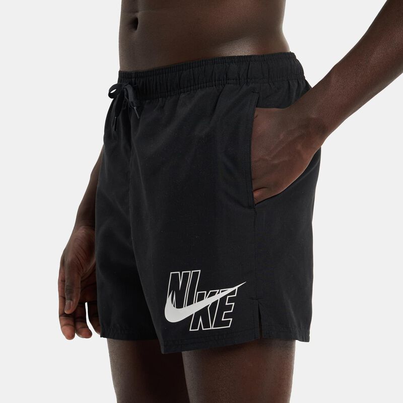 Costume Nike Logo Lap 5, nero/bianco