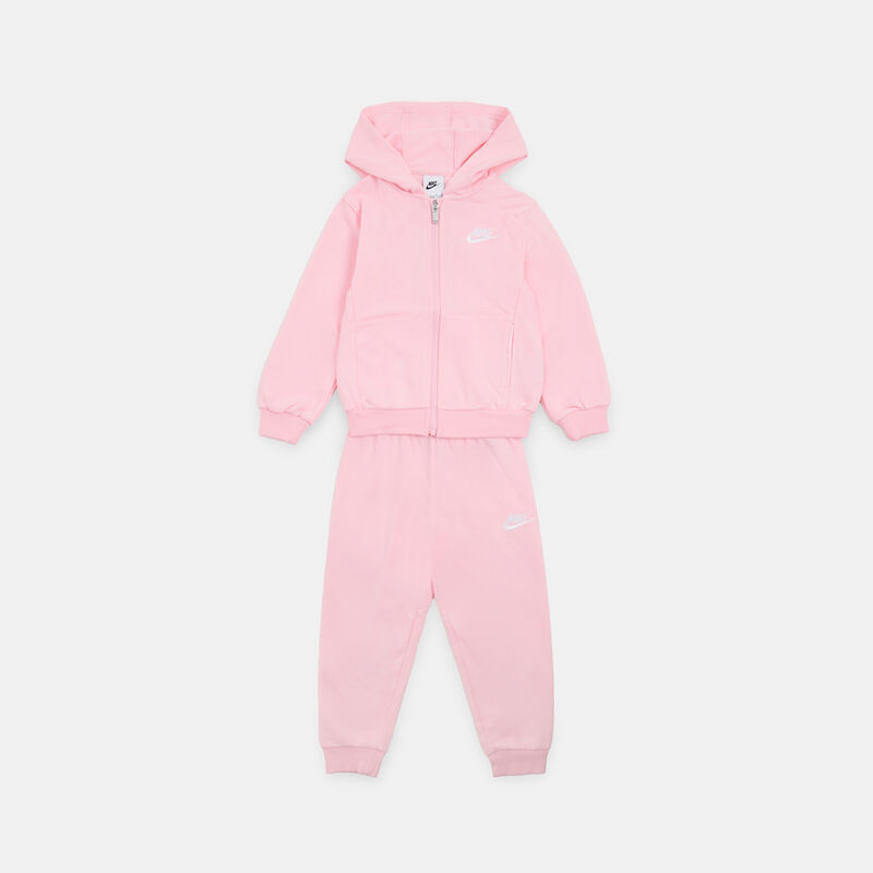 Completo Nike Sportswear Club bambini, rosa/bianco