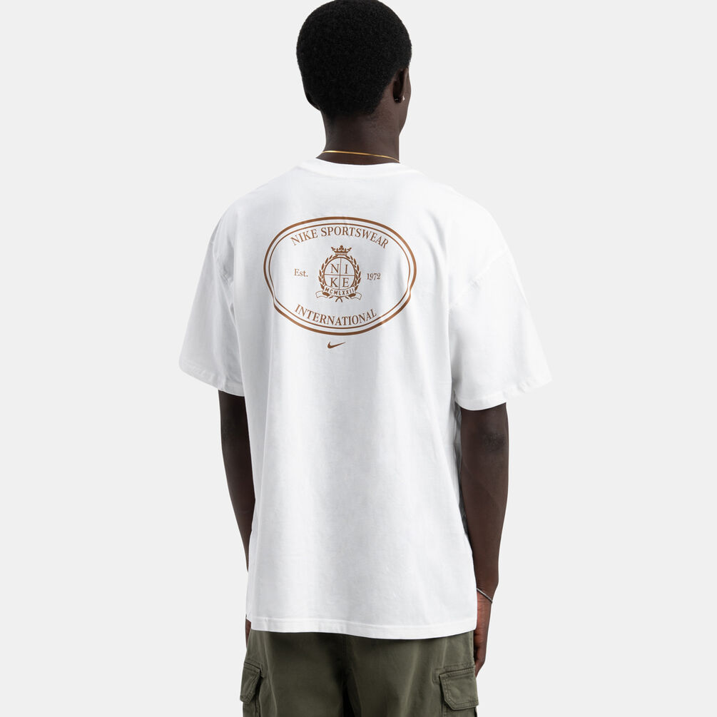 T-shirt Nike Sportswear Country Club, bianco/marrone