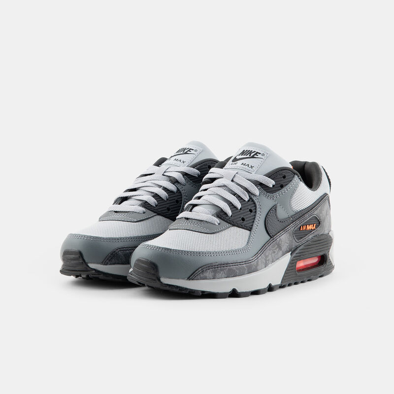 Nike Air Max 90 Premium, grigio/nero/arancione