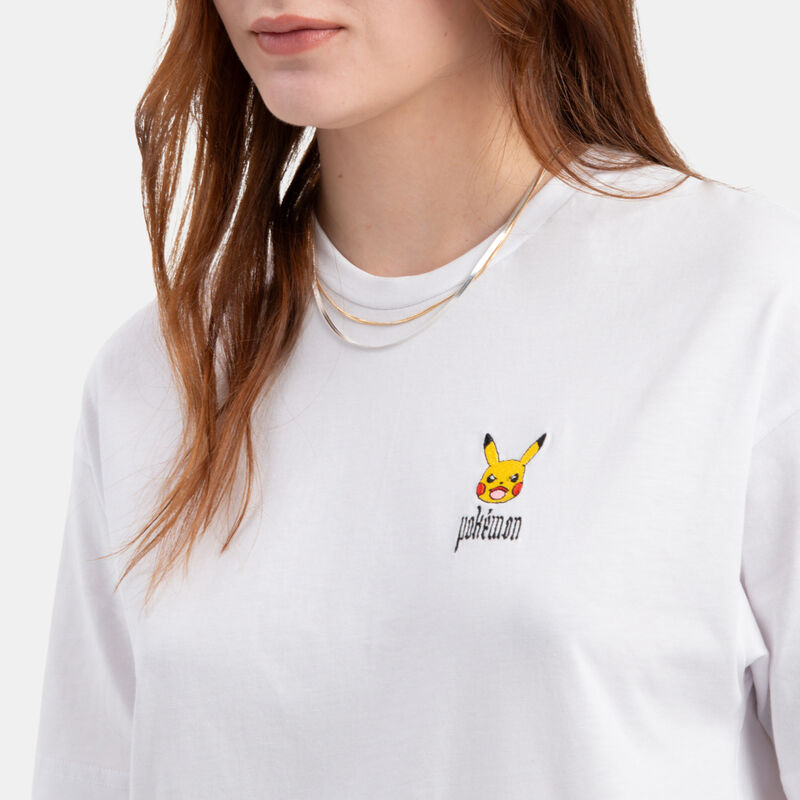 T-shirt Speedy Tee Pokemon, bianco/giallo