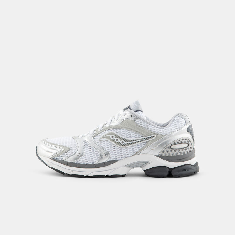 Saucony Progrid Triumph 4, bianco/argento