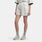 Short Nike Sportswear Essential Woven, beige/nero