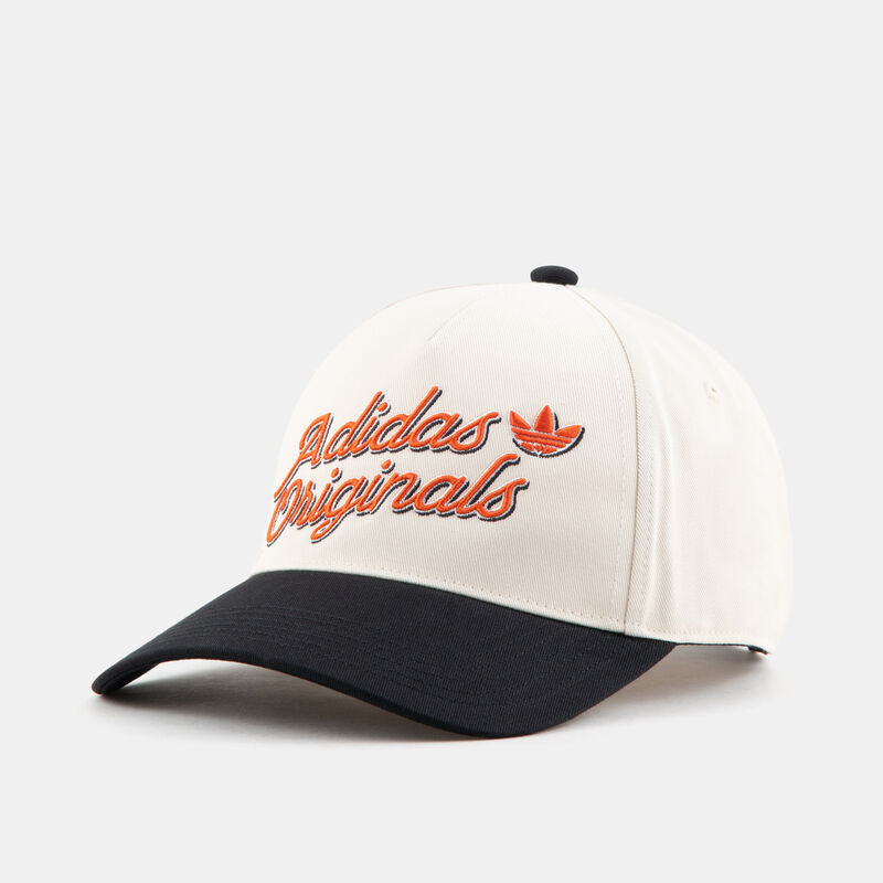 Cappellino adidas Baseball American Classic, bianco/nero/arancione