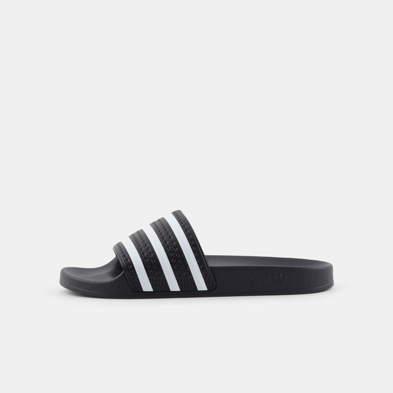 adidas adilette, nero/bianco