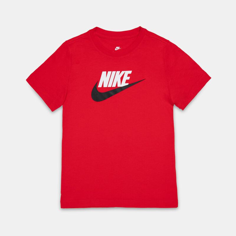 T-shirt Nike Sportswear ragazzi, rosso/nero/bianco