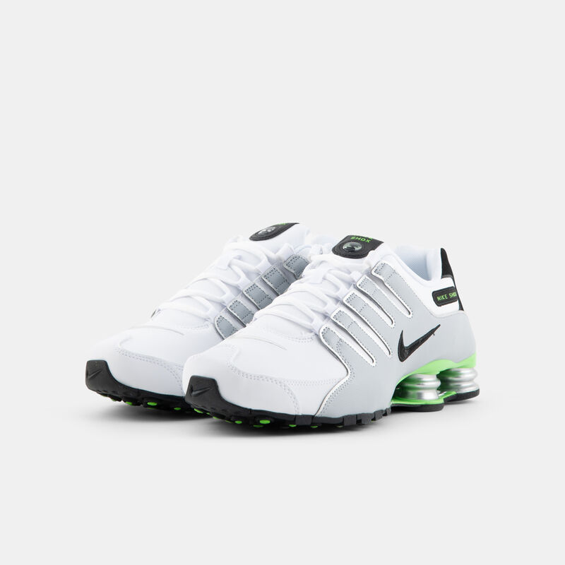 Nike Shox NZ, bianco/argento/verde