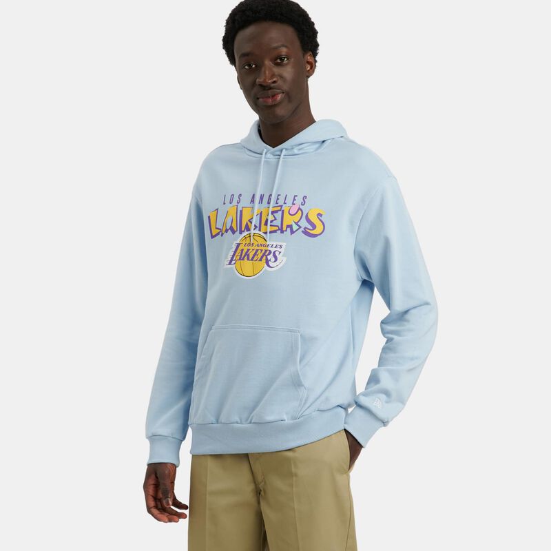 Felpa New Era LA Lakers NBA Graphic, azzurro/giallo/viola